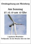 Steinau-Marborn: Ortsbegehung zu den geplanten WKA-Standorten am Sonntag, 27. Oktober