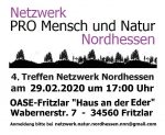 “Netzwerk Nordhessen” Treffen am Samstag, 29. Februar in Fritzlar