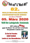 82. Wald-Michelbacher Donnerstagsdemo am 05. März 2020