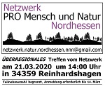 FÄLLT AUS! Überregionales Treffen “Netzwerk Nordhessen” am Samstag, 21. März in Reinhardshagen