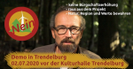 Demo am Donnerstag, 02. Juli 2020 um 19 Uhr in Trendelburg