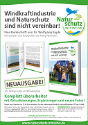 Denkschrift: Windkraftindustrie und Naturschutz sind nicht vereinbar! NEUAUSGABE