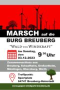 Marsch auf die Burg Breuberg am Sonntag, 03. Dezember 2023