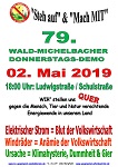 79. Wald-Michelbacher Donnerstagsdemo am 02. Mai 2019